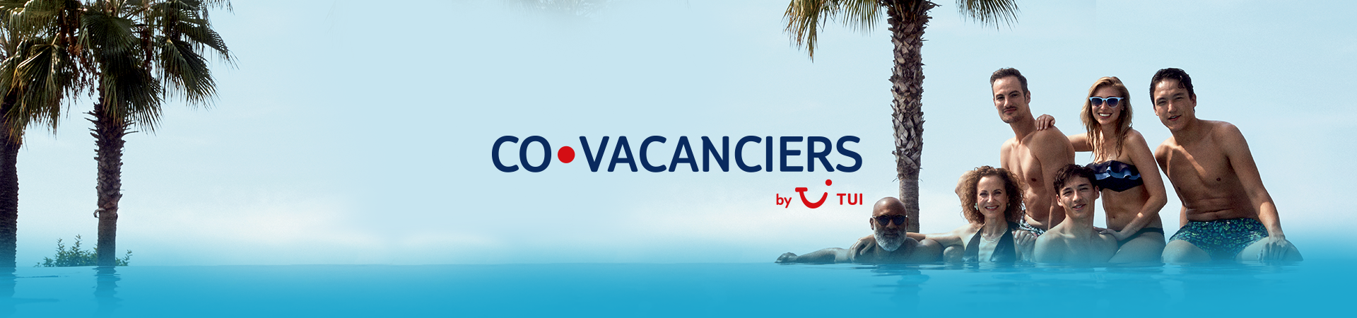 Design du site Co-vacanciers by TUI