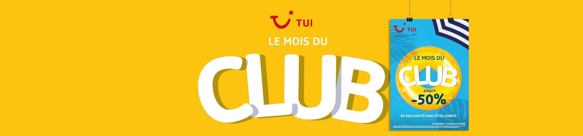 Campagne promotionnelle Le mois du club