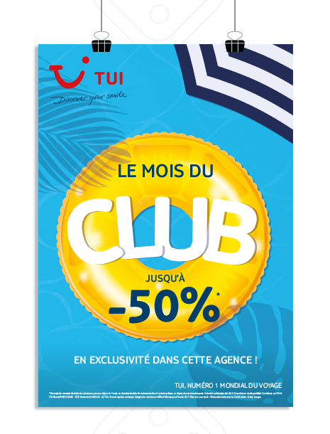 Campagne promotionnelle Mois du club