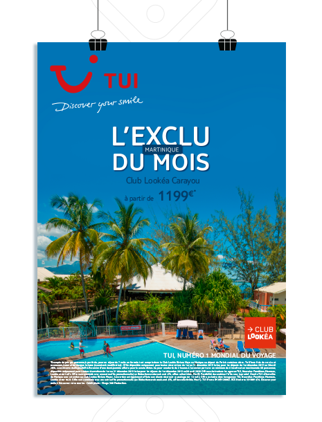 Campagne promotionnelle Exclu du mois