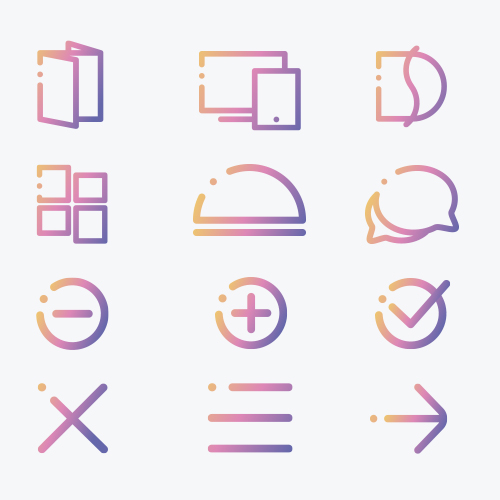 Iconographie, ensemble de pictogramme